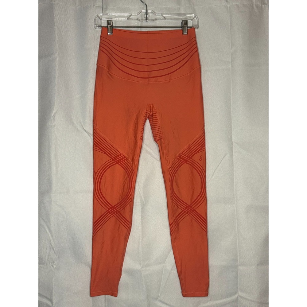 Fanka Body Sculpt Leggings 2.0 L Coral Pink High Rise Compression Seamless Yoga
